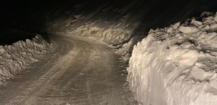 В Улаганском районе сошла лавина