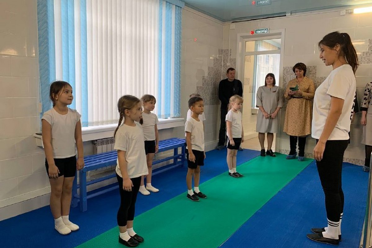 В майминском детсаду открылся бассейн 