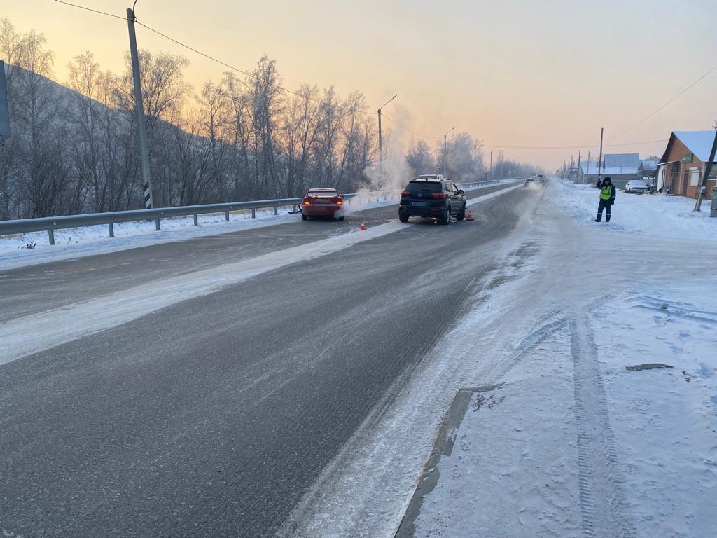 Пожилой горожанин на иномарке устроил ДТП в Майме 