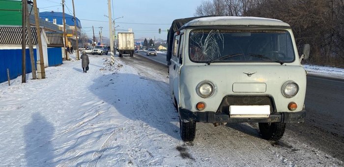 В Майме на пешеходном переходе УАЗ сбил бийчанина