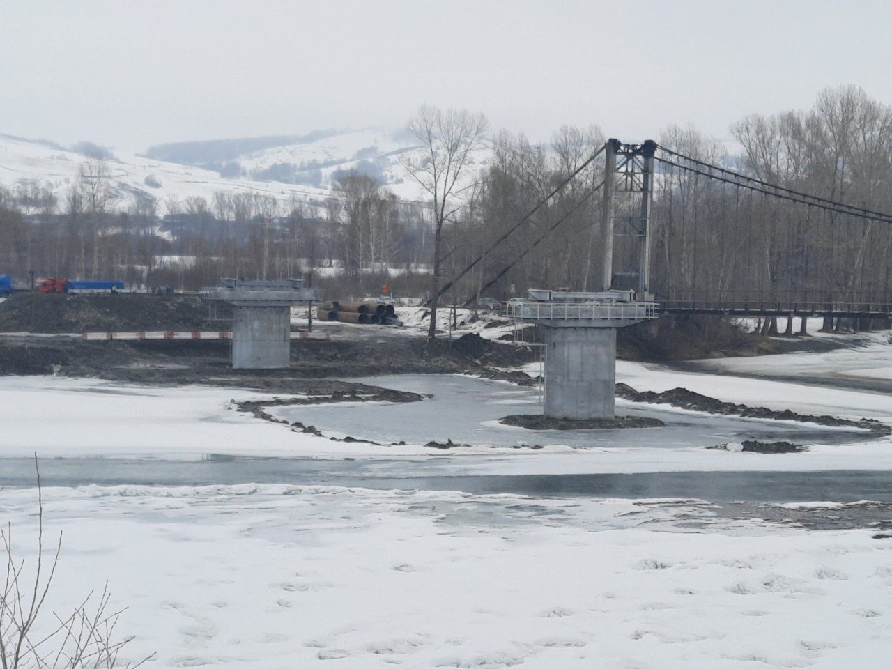 Строительство моста через Катунь в сторону Подгорного продолжится в следующем году 