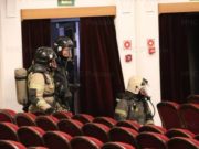 «Возгорание на сцене»: в драмтеатре прошли пожарно-тактические учения
