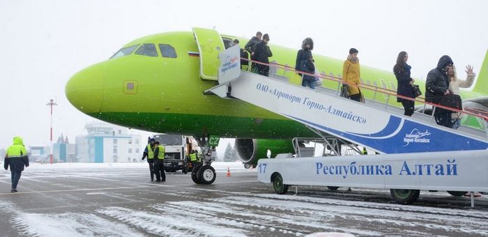 Пассажиропоток аэропорта Горно-Алтайска значительно вырос