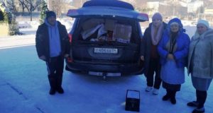 Участникам СВО из Республики Алтай передали крещенскую воду