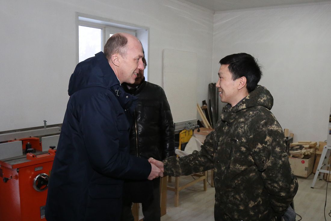 Олег Хорохордин посетил Усть-Канский район 