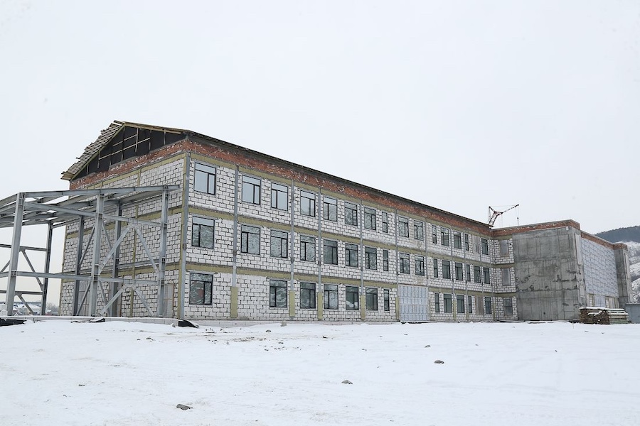 Строительство школы №7 завершится в этом году