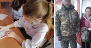 Участник спецоперации приехал в гости к школьнице, написавшей письмо на передовую Участник спецоперации приехал к школьнице, написавшей письмо на передовую