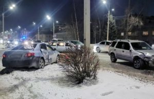 Toyota и Honda столкнулись в Горно-Алтайске