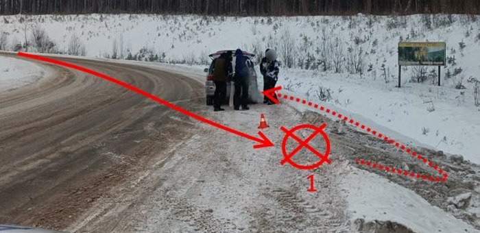 Жители Казахстана попали в ДТП у Озерного