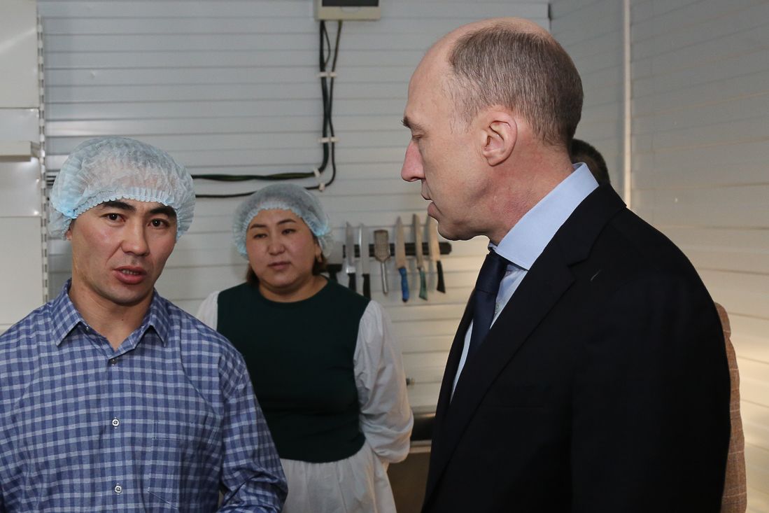 Олег Хорохордин в Кош-Агачском районе