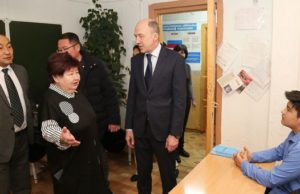 Олег Хорохордин посетил Усть-Канский район Олег Хорохордин посетил Усть-Канский район