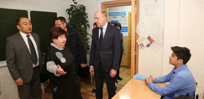 Олег Хорохордин посетил Усть-Канский район
