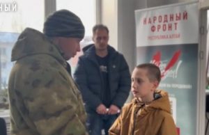 Дети из Манжерока передали свои накопления участникам СВО
