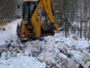 Незаконную свалку убрали в Подгорном