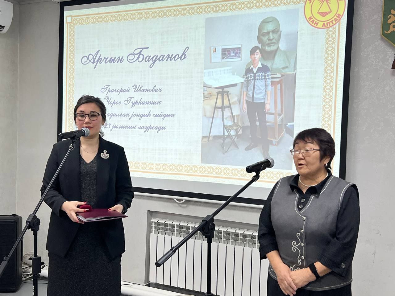 Лауреатом общественной премии имени Григория Чорос-Гуркина стал Арчын Баданов