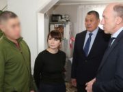 Олег Хорохордин в Онгудае встретился с семьей участника СВО