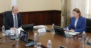 Олег Хорохордин провел урок цифры для чемальских школьников