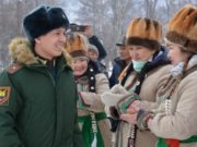 В Бичикту-Бооме встретили Героя России Амыра Аргамакова