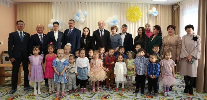 В Онгудае открыли новый детский сад на 125 мест