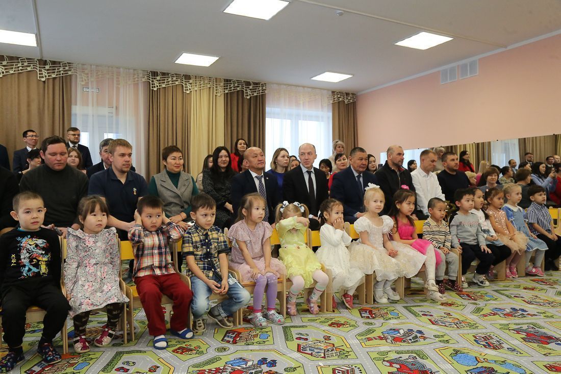В Онгудае открыли новый детский сад на 125 мест 