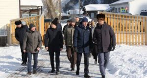 Олег Хорохордин посетил Чемальский район
