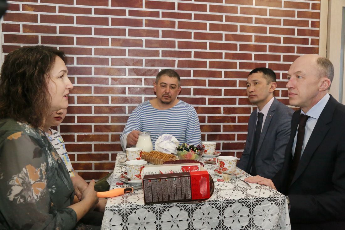 Олег Хорохордин посетил Чемальский район 