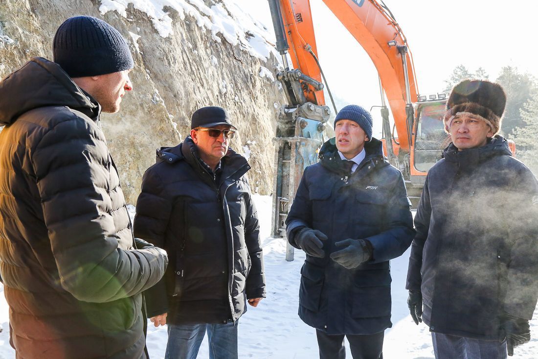 Олег Хорохордин посетил Чемальский район 