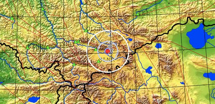 В Кош-Агачском районе произошло небольшое землетрясение