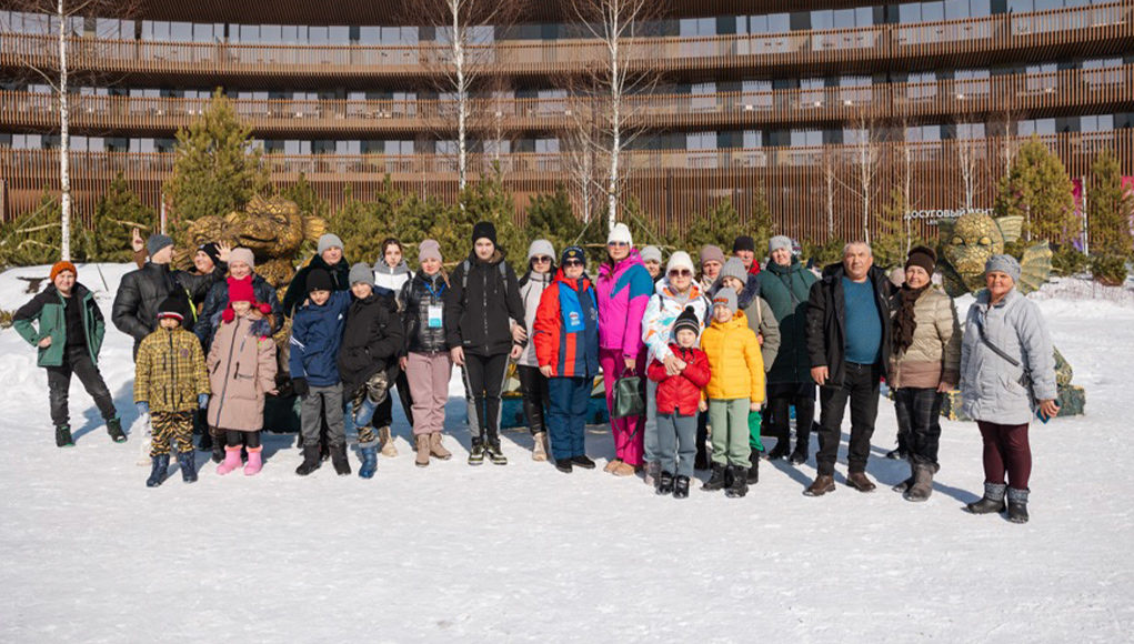 Семьи участников спецоперации посетили курорт «Манжерок»