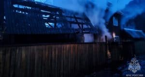 На пожаре в Чемале погиб мужчина