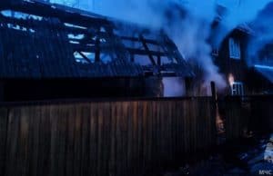 На пожаре в Чемале погиб мужчина На пожаре в Чемале погиб мужчина