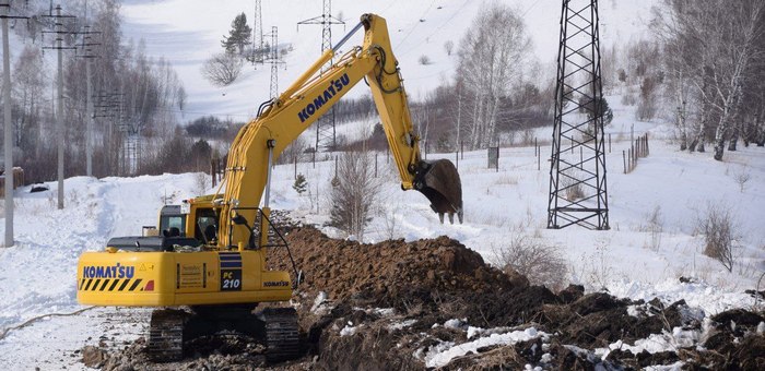 На улицах Газпрома и Паспаульской в Горно-Алтайске начали прокладывать газопровод