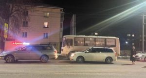 Сельчанка устроила ДТП на главной улице Горно-Алтайска