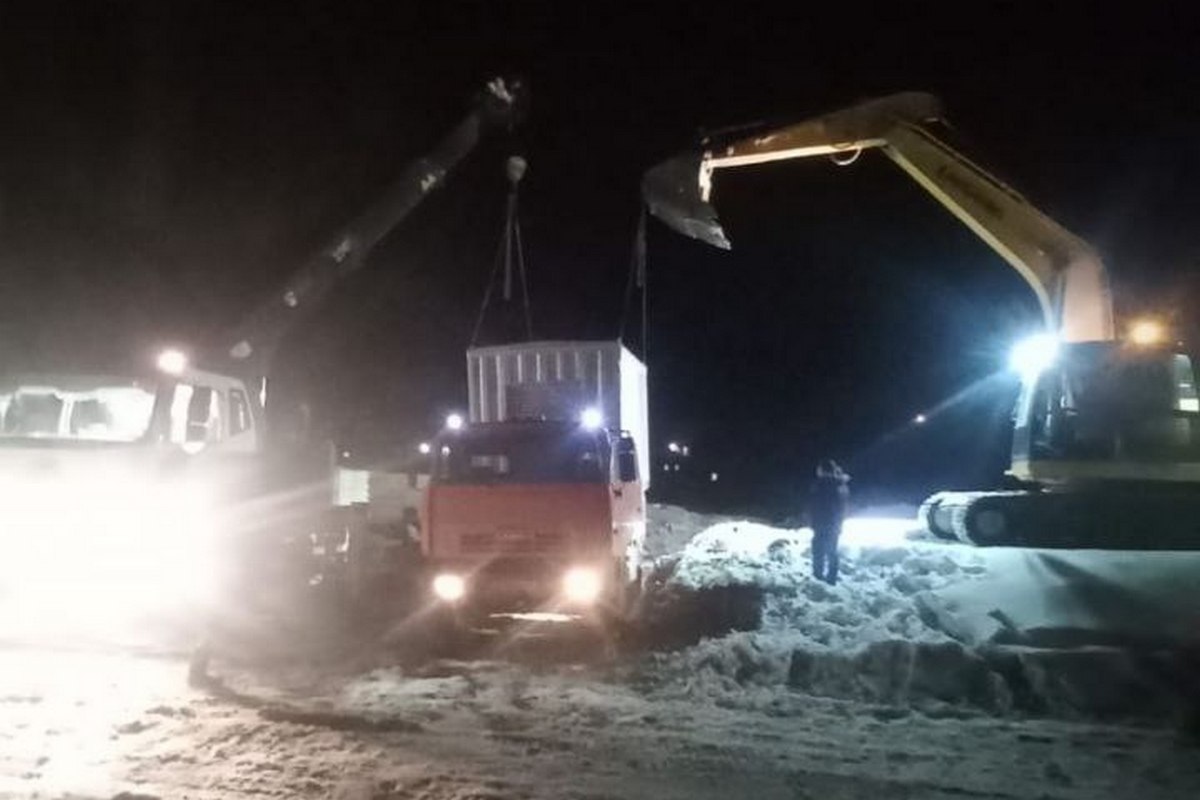 Новый дизельный генератор доставили в Балыкчу 