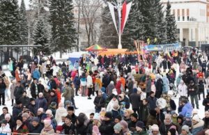 На Алтае отпраздновали Масленицу