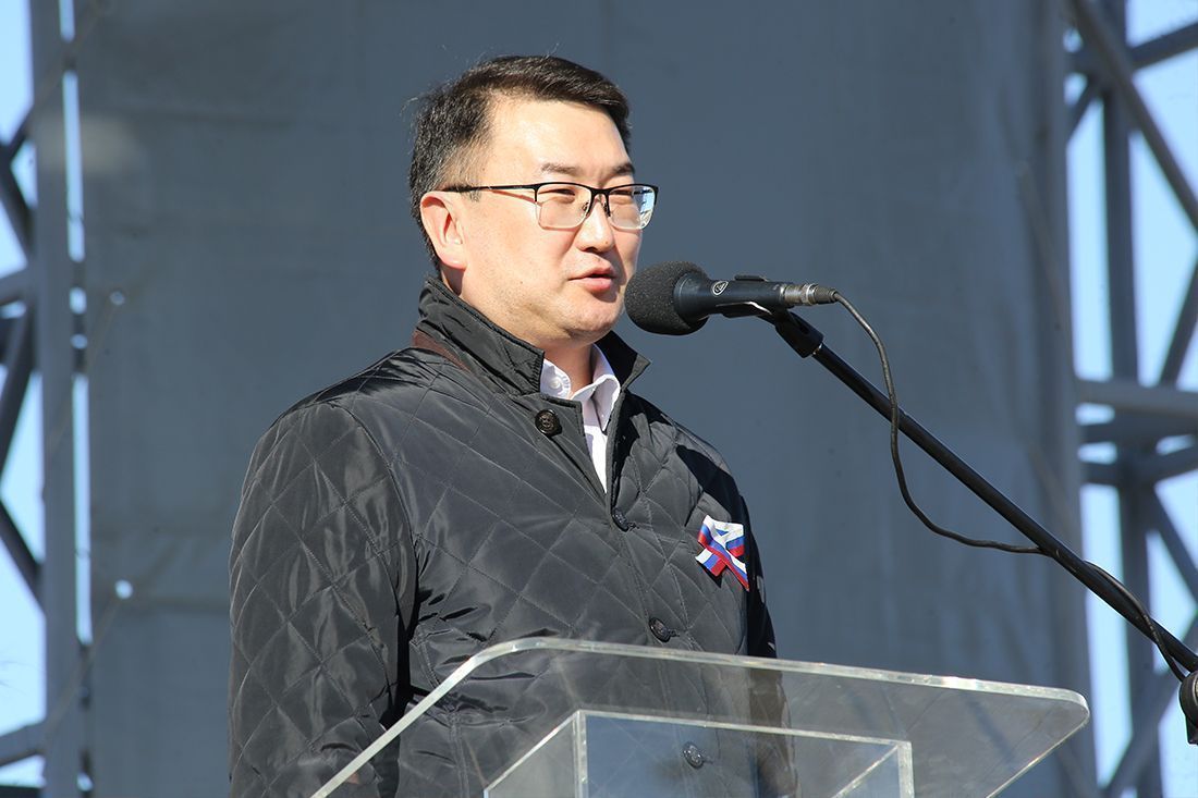 На Алтае отметили десятилетие воссоединения Крыма с Россией 