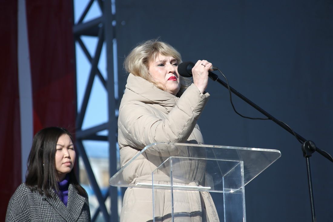 На Алтае отметили десятилетие воссоединения Крыма с Россией 