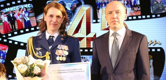 В Республике Алтай наградили сотрудников ОФСИН