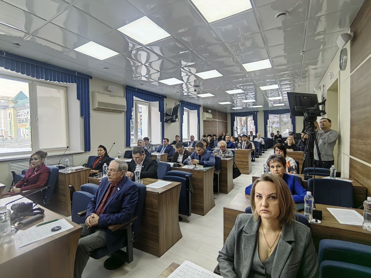 Ольга Сафронова отчиталась о работе мэрии за 2023 год 