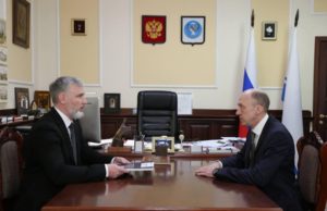 Состоялась рабочая встреча главы региона и руководителя отделения «ОПОРЫ РОССИИ»