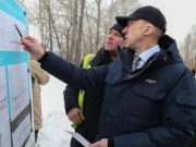 Олег Хорохордин проверил ход строительства моста через Катунь у Подгорного Олег Хорохордин проверил ход строительства моста через Катунь у Подгорного