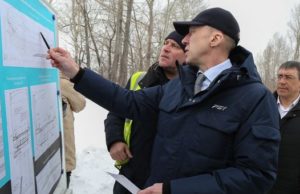 Олег Хорохордин проверил ход строительства моста через Катунь у Подгорного Олег Хорохордин проверил ход строительства моста через Катунь у Подгорного