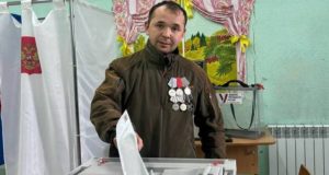 Участники СВО голосуют в Республике Алтай Участники СВО голосуют в Республике Алтай