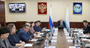 Олег Хорохордин провёл заседание республиканского правительства Олег Хорохордин провёл заседание республиканского правительства
