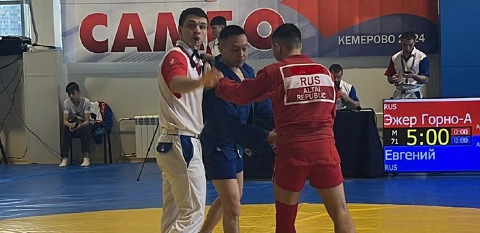 Пограничники с Алтая выиграли чемпионат Сибири по самбо