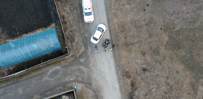 Нарушителей ПДД на Алтае отслеживают при помощи квадрокоптера
