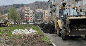 Благоустройство дворов продолжается в Горно-Алтайске