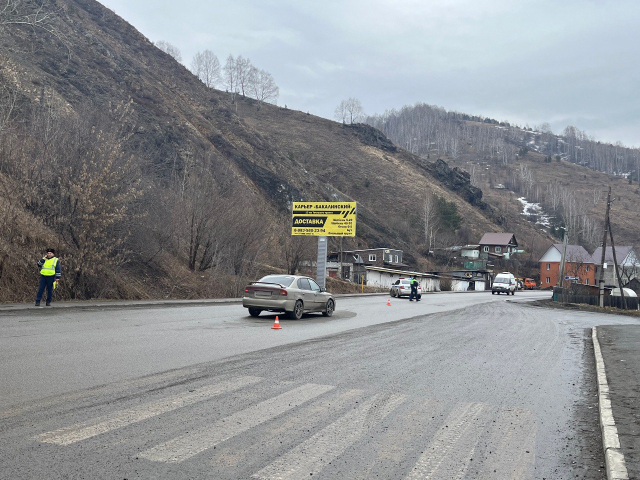 На пешеходном переходе в Горно-Алтайске иномарка сбила 14-летнего подростка
