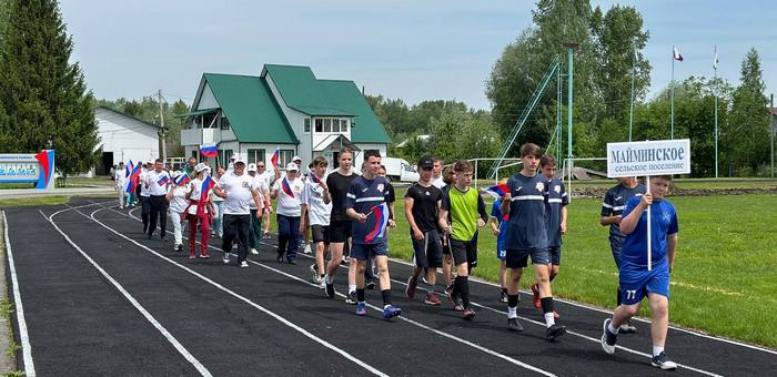 Спартакиада среди сельских поселений прошла в Майминском районе
