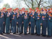 Кадеты Майминской школы простились со знаменем Кадеты Майминской школы простились со знаменем